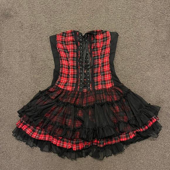 Y2K Tripp NYC Tutu Mini Dress - Picture 2 of 8